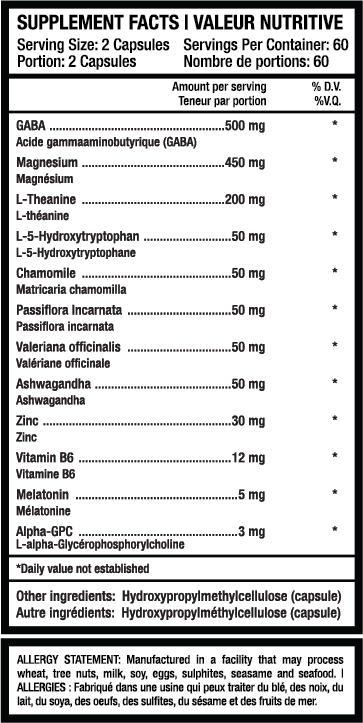 Skyline Nutrition - Sky Dream cortisol control 120 capsules