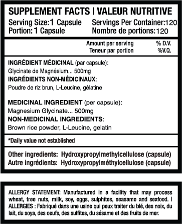 Skyline Nutrition - Magnesium 120 capsules